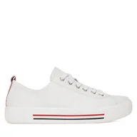 Trampki damskie - Tenisówki Remonte D0900-80 Biały - miniaturka - grafika 1