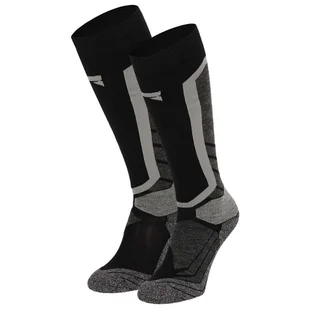 Skarpety snowboardowe Xtreme, 2 par, Multi Czarny - Skarpety termoaktywne - miniaturka - grafika 1
