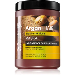 Sante Dr Dr Argan Hair Regenerująca Maska Do Włosów z Olejem Arganowym i Keratyną 1000ml - Maski do włosów - miniaturka - grafika 1