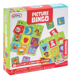Gra Picture Bingo- 54 zdjęcia + 6 kart - Gry planszowe - miniaturka - grafika 1