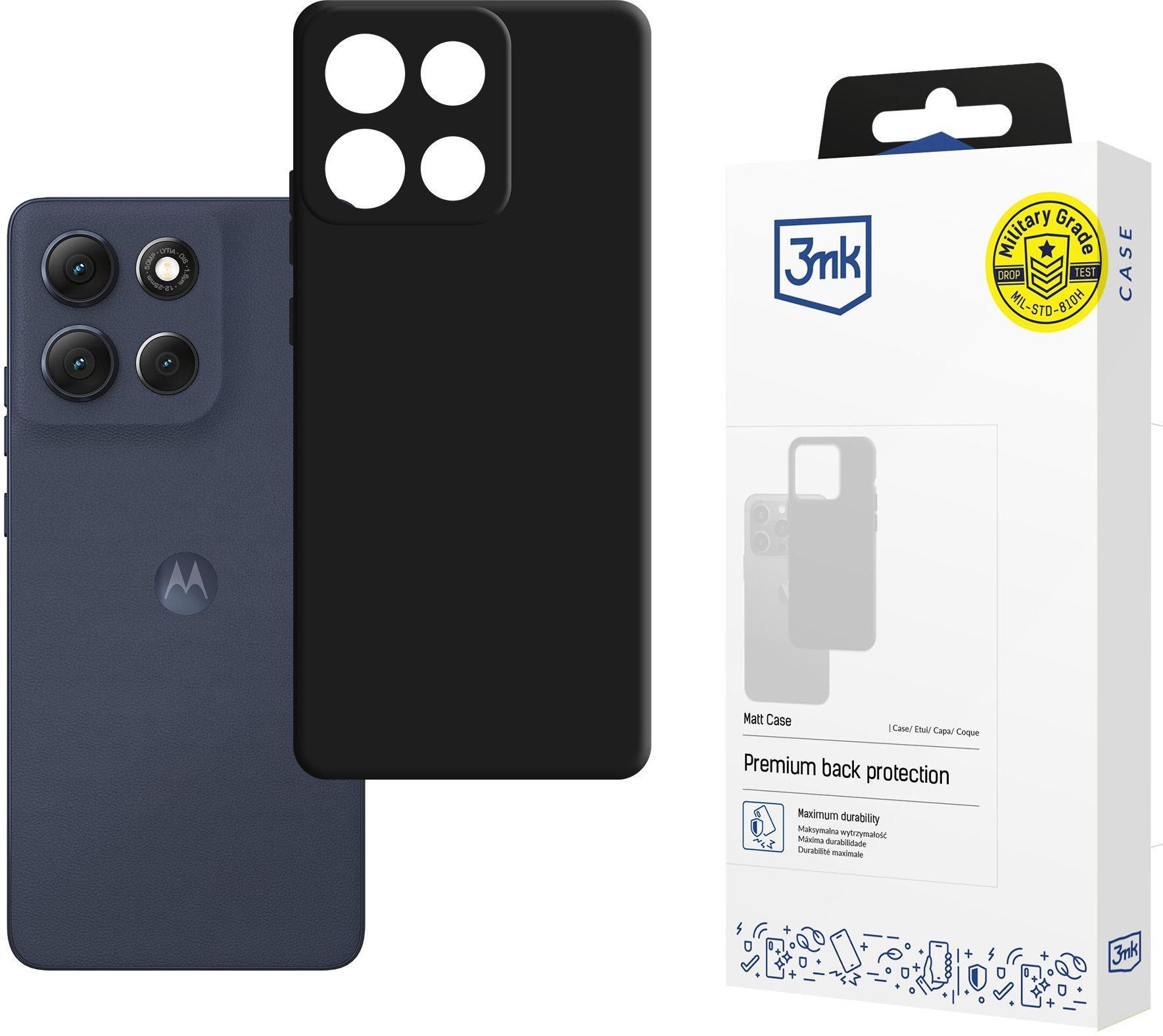 3mk Matt Case pro Motorola Moto G86