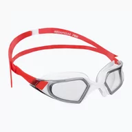 Maski do nurkowania - Okulary do pływania Speedo Aquapulse Pro red/white - miniaturka - grafika 1