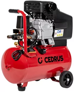CEDRUS KM24-1T SPRĘŻARKA TŁOKOWA KOMPRESOR TŁOKOWY OLEJOWY 24L - EWIMAX - OFICJALNY DYSTRYBUTOR - AUTORYZOWANY DEALER CEDRUS - Sprężarki i kompresory - miniaturka - grafika 1