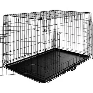 Duża Klatka Metalowa Kojec Dla Psów Psa 122X76X83 - Budy dla psów - miniaturka - grafika 1