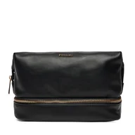 Kosmetyczki, organizery i kuferki - Kosmetyczka Puccini QML007 Czarny - miniaturka - grafika 1