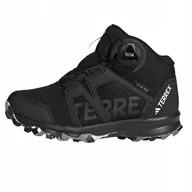 Buty trekkingowe damskie - Buty adidas Terrex BOA MID RAIN.RDY IF7508 czarny - miniaturka - grafika 1