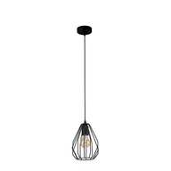 Lampy sufitowe - TK Lighting Brylant D18 lampa wisząca 1-punktowa czarna 2256 TK2256 - miniaturka - grafika 1