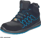 Obuwie robocze - CERVA RAVEN SPORTY S1P ESD SR - Trzewiki ze stalowym podnoskiem i antyprzebiciową wkładką podeszwa PU/PU cholewka z dwoiny skórzanej 41 - miniaturka - grafika 1