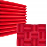 Inne akcesoria studyjne - DNA AM4 RD panel akustyczny zestaw 12 szt. czerwon - miniaturka - grafika 1