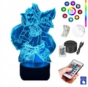 Lampy stojące - Lampka Nocna League of Legends LOL 16 LED PLEXIDO - miniaturka - grafika 1