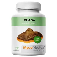 Suplementy naturalne - Mycomedica Chaga Suplement diety 90 kaps. - suplement - miniaturka - grafika 1