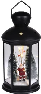 Latarnia Dekoracyjna Led 43Cm Bałwanki - Ozdoby bożonarodzeniowe - miniaturka - grafika 1