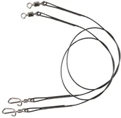 Inne akcesoria dla wędkarzy - Przypon Stalowy Jaws 30cm / 8kg 2szt - miniaturka - grafika 1