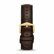 Akcesoria do zegarków - Brązowy pasek Fossil 22 mm do zegarek / smartwatch Fossil Minimalist FS5756  | OFICJALNY SKLEP | RATY 0% • Zapłać później PayPo • GRATIS WYSYŁKA ZWROT DO 365DNI - miniaturka - grafika 1