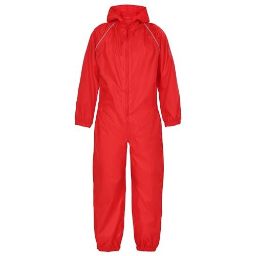 Castle Clothing 323 Splashaway dziecięcy kombinezon przeciwdeszczowy, czerwony, 2-3