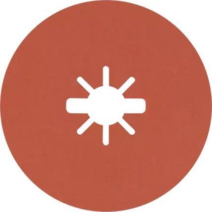 Bosch X-LOCK fiber discs R782 115mm G 80+ - 2608621822 EXPERT RANGE