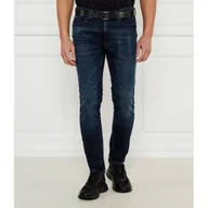 Spodnie męskie - HUGO Jeansy 734 Extra slim fit - miniaturka - grafika 1