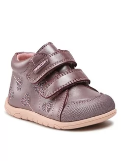 Buty dla dziewczynek - Pablosky Sneakersy StepEasy by 001972 Różowy - grafika 1