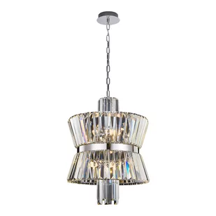 Żyrandol AURELIA CHROME 8xE14 - Lampy sufitowe - miniaturka - grafika 1