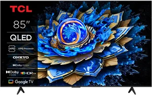 Telewizor TCL 85T69C QLED 85'' 4K Ultra HD Google TV - Telewizory - miniaturka - grafika 1