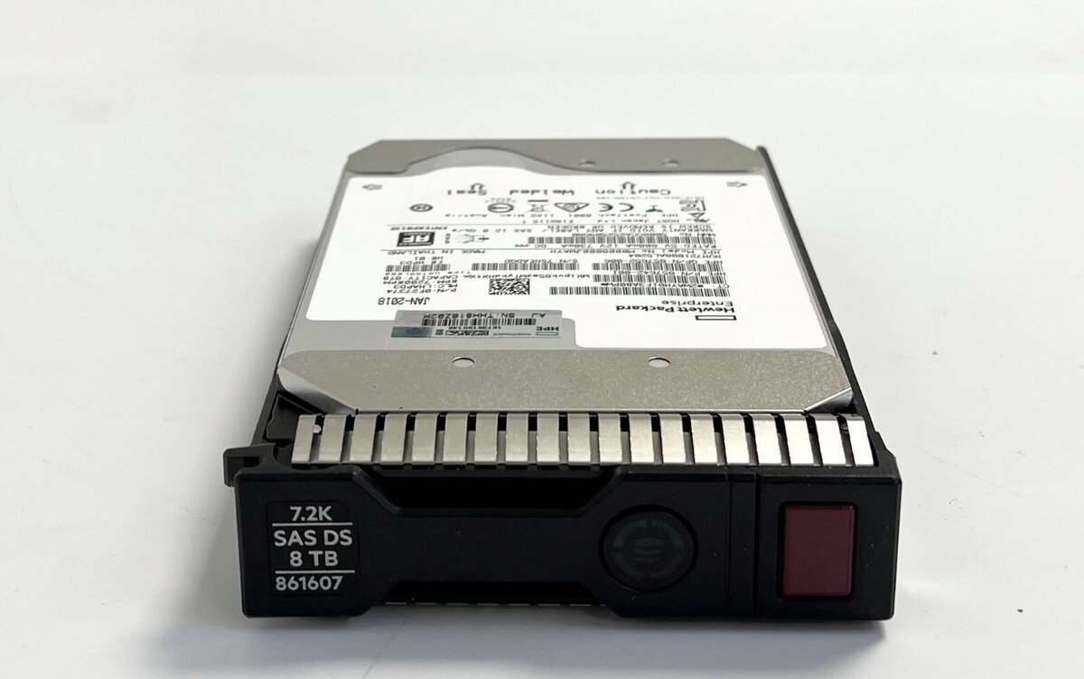 Dysk HP 8TB SAS LFF 12G 7.2K SC