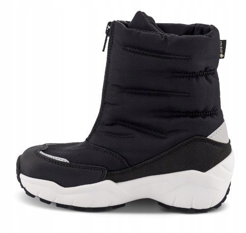 SUPERFIT ŚNIEGOWCE DZIECIĘCE CZARNE Z NADRUKIEM BŁYSKAWIC 32 6CA