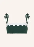 Stroje kąpielowe - Seafolly Góra Od Bikini Bandeau Gia gruen - miniaturka - grafika 1