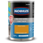 Emalie - Farba ftalowa do drewna i metalu Ftalonal Orzech Jasny 0,9 l Nobiles - miniaturka - grafika 1