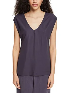 ESPRIT Collection Koszulka damska, 010/antracyt., S - Koszulki i topy damskie - miniaturka - grafika 1