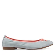 Baleriny - Baleriny Tamaris 1-22166-44 Błękitny - miniaturka - grafika 1