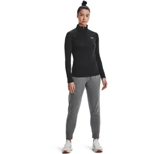 Koszulka damska Under Armour Tech 1/2 Zip - Solid - Koszulki sportowe damskie - miniaturka - grafika 3