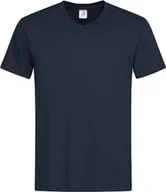 Koszulki męskie - Koszulka męska Stedman ST2300 Classic V-Neck - Kolor: Blue Midnight - Rozmiar: XXL - miniaturka - grafika 1