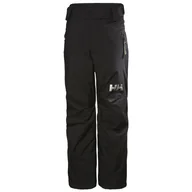 Spodnie narciarskie - Helly Hansen Legendary, spodnie narciarskie, juniorskie, czarne - miniaturka - grafika 1