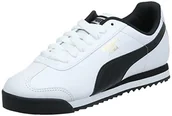 Sneakersy damskie - PUMA Roma Basic męskie sneakersy, biały, 42.5 EU - miniaturka - grafika 1
