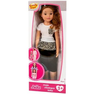 Lalka chodząca 70cm Julka SP83935 Smily Play - Lalki dla dziewczynek - miniaturka - grafika 1
