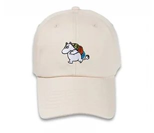 Nordicbuddies Moomintroll Adventure czapka z daszkiem dla dorosłych, beżowa, jeden rozmiar pasuje do większości, BEŻOWY, rozmiar uniwersalny - Czapki damskie - miniaturka - grafika 1