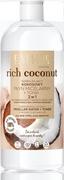 Toniki i hydrolaty do twarzy - Eveline RICH COCONUT Nawilżający kokosowy płyn micelarny + tonik 2w1 5903416026860 - miniaturka - grafika 1