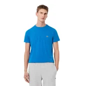 Koszulki męskie - t-shirt uomo lacoste - t-shirt - azzurro - miniaturka - grafika 1