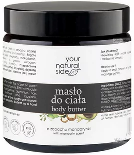 Your Natural Side - Boddy Butter - Masło do ciała o zapachu mandarynki - 100 ml - Balsamy i kremy do ciała - miniaturka - grafika 1