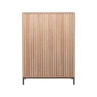 Komody - Szafka w dekorze dębu w naturalnym kolorze 80x110 cm Celine – Støraa - miniaturka - grafika 1