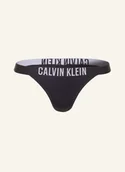 Stroje kąpielowe - Calvin Klein Dół Od Bikini Brazylijskiego Intense Power schwarz - miniaturka - grafika 1