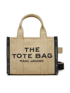 Marc Jacobs Torebka The Jacquard Medium Tote Bag M0017025 Beżowy - Torebki damskie - miniaturka - grafika 1