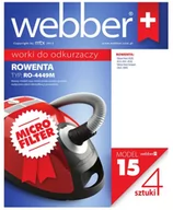Worki do odkurzaczy - Webber Worek do odkurzacza WEBBER 15 (4 sztuki) - miniaturka - grafika 1