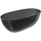 Wanny - Mexen Pure black wanna wolnostojąca transparentna 170 x 80 cm, korek chrom - 58071708013 - miniaturka - grafika 1