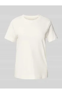 T-shirt o kroju regular fit z czystej bawełny - Tom Tailor - Koszulki i topy damskie - miniaturka - grafika 1