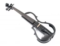 Instrumenty smyczkowe - Gewa 401647 skrzypce elektryczne 4/4 (czarne) - miniaturka - grafika 1