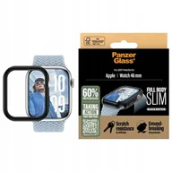 Akcesoria do smartwatchy - PanzerGlass Etui z osłoną ekranu Snappie Full Body Slim do Apple Watch 10 46mm, czarne - miniaturka - grafika 1