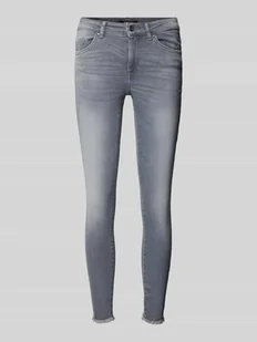 Jeansy o kroju skinny fit z dodatkiem bawełny model ‘BLUSH’ - Spodnie damskie - miniaturka - grafika 1