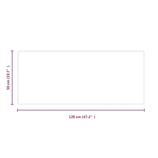Panel kominkowy, szklany, prostokątny, 120x50 cm 324131 VIDAXL - Akcesoria kominkowe - miniaturka - grafika 9