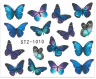 Ozdoby do paznokci - Naklejki wodne do paznokci STZ 1010 - miniaturka - grafika 1